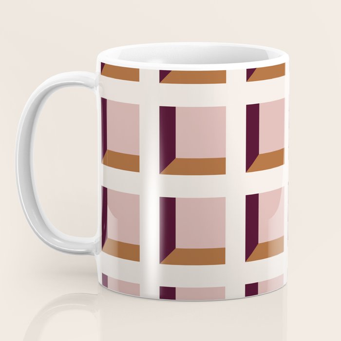 Minimalist 3D Pattern XX Coffee Mug Gallery Image 3