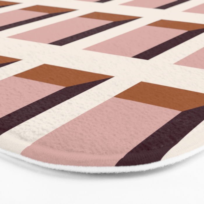 Minimalist 3D Pattern XX Bath Mat Gallery Image 3