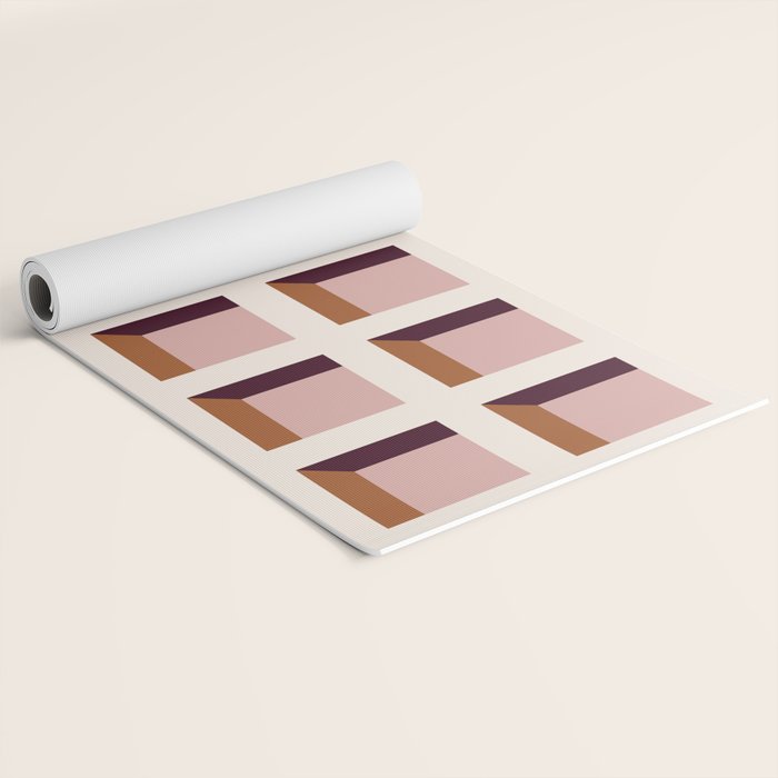 Minimalist 3D Pattern XX Yoga Mat Gallery Image 2