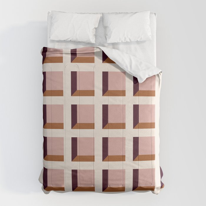Minimalist 3D Pattern XX Comforter Gallery Image 6