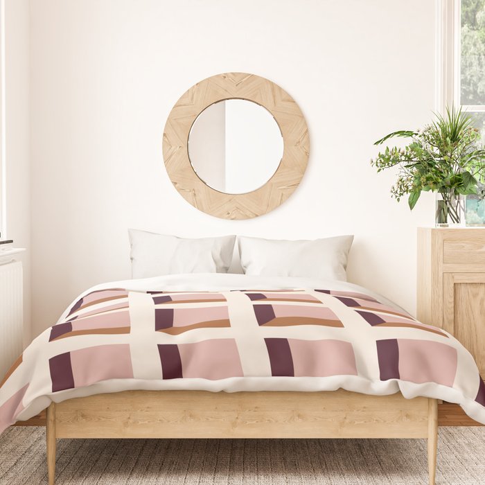 Minimalist 3D Pattern XX Duvet Cover Gallery Image 3