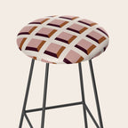 Minimalist 3D Pattern XX Stool Gallery Image 2