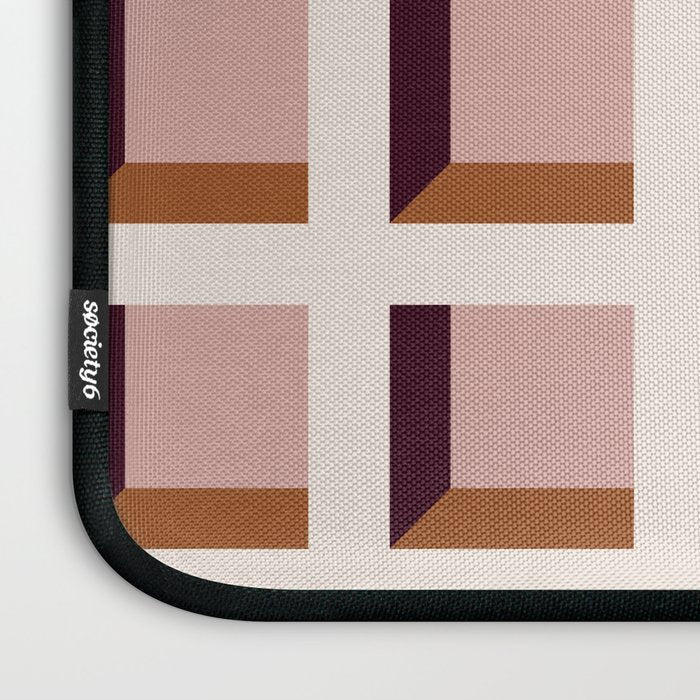 Minimalist 3D Pattern XX Laptop Sleeve Gallery Image 3