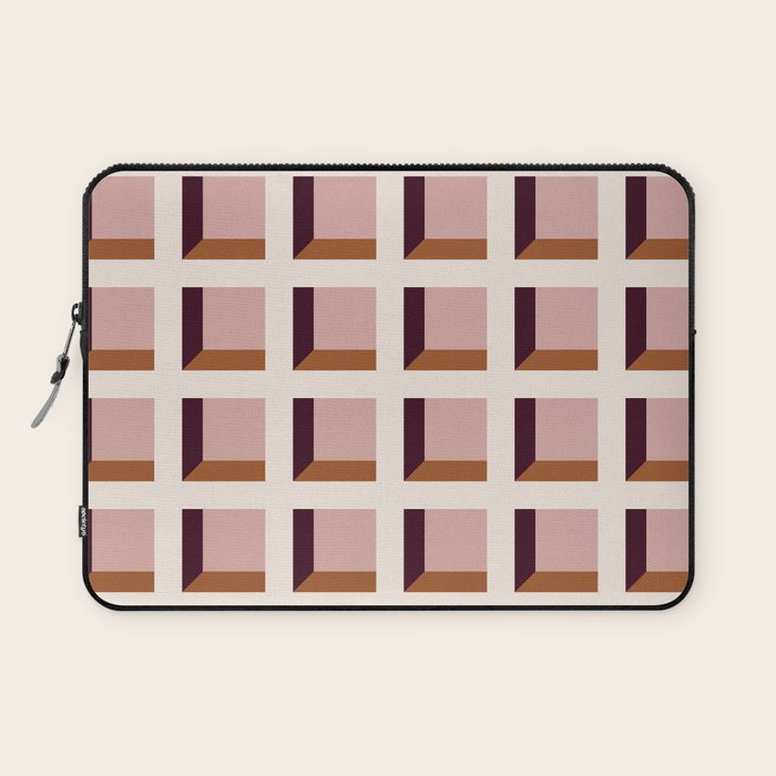 Minimalist 3D Pattern XX Laptop Sleeve Gallery Image 1