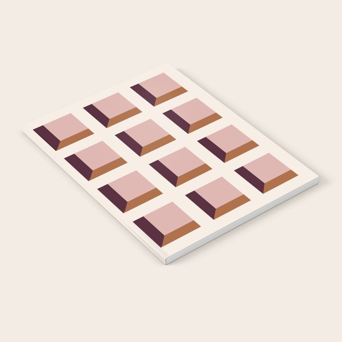 Minimalist 3D Pattern XX Notebook Gallery Image 2