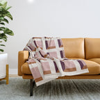 Minimalist 3D Pattern XX Throw Blanket Gallery Image 1