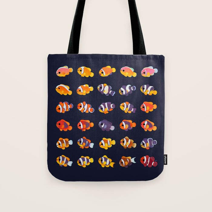 Anemone fish Tote Bag Gallery Image 1