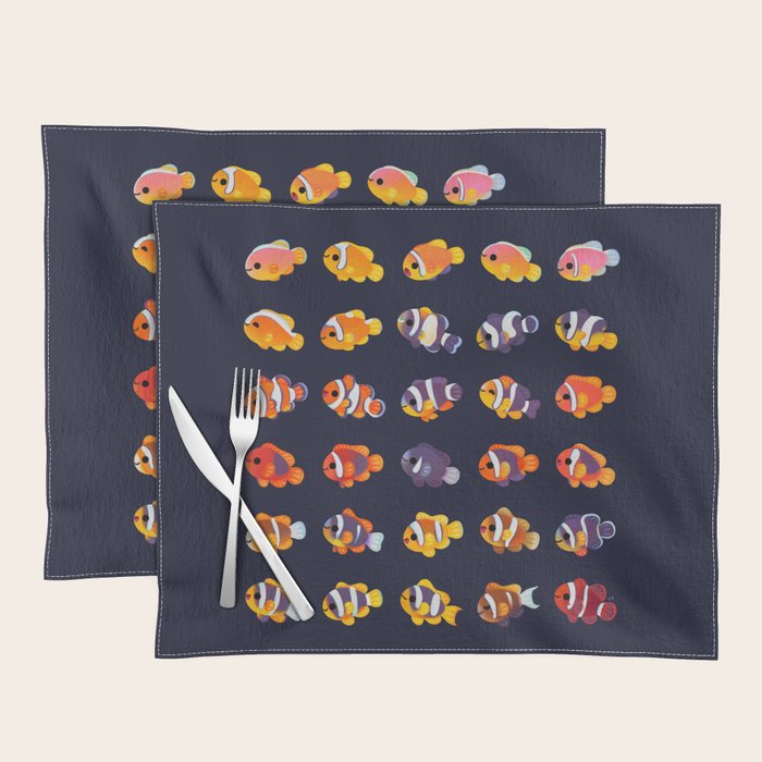 Anemone fish Placemat Gallery Image 1