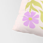 Lilac & Lime: Les Fleurs | Flower Market Color Series 02 Pillow Sham Gallery Image 4
