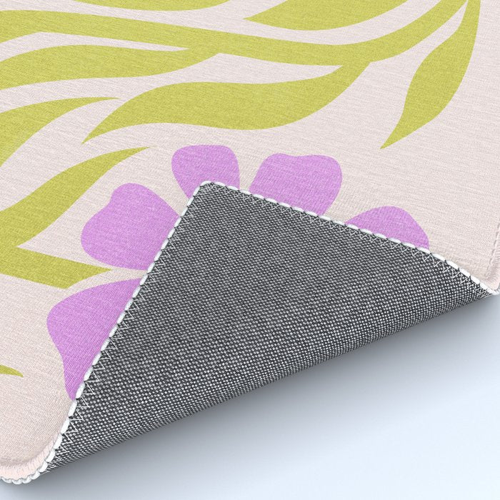 Lilac & Lime: Les Fleurs | Flower Market Color Series 02 Rug Gallery Image 4