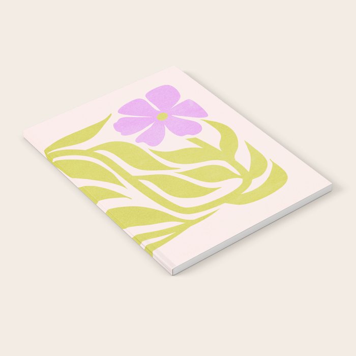 Lilac & Lime: Les Fleurs | Flower Market Color Series 02 Notebook Gallery Image 1