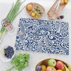 Hawaiian Tribal Pattern III Cutting Board Gallery Image 2