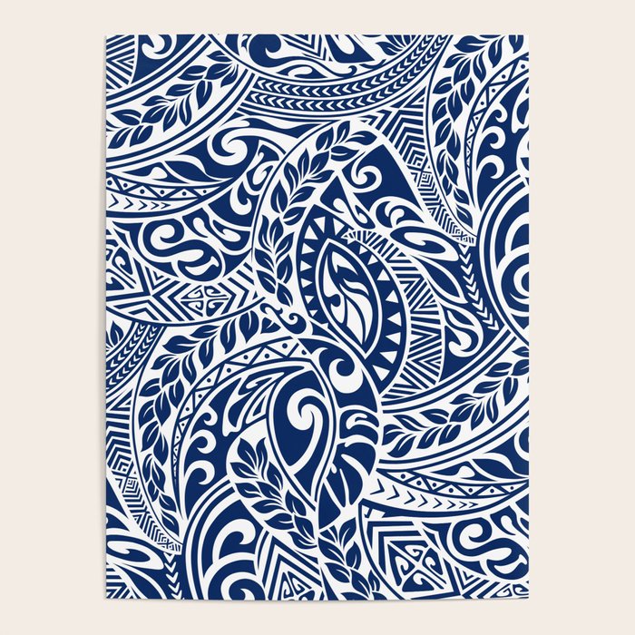 Hawaiian Tribal Pattern III Poster Gallery Image 4