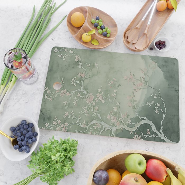 Sage Cherry Cutting Board Gallery Image 2