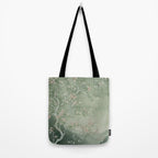 Sage Cherry Tote Bag Gallery Image 2
