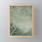 Sage Cherry Mini Art Print Gallery Image 1