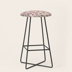 Qum Central Persian Rug Print Stool Gallery Image 1