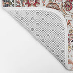 Qum Central Persian Rug Print Bath Mat Gallery Image 2
