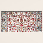 Qum Central Persian Rug Print Desk Mat Gallery Image 3