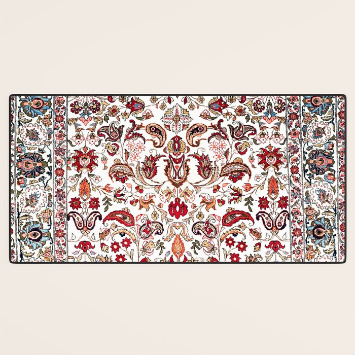 Qum Central Persian Rug Print Desk Mat Gallery Image 3
