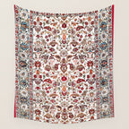 Qum Central Persian Rug Print Wall Tapestry Gallery Image 4