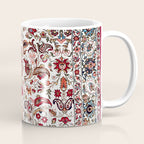 Qum Central Persian Rug Print Coffee Mug Gallery Image 1