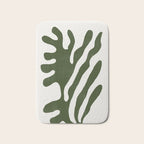Alga, Seaweed, Green Plant Bath Mat Gallery Image 1