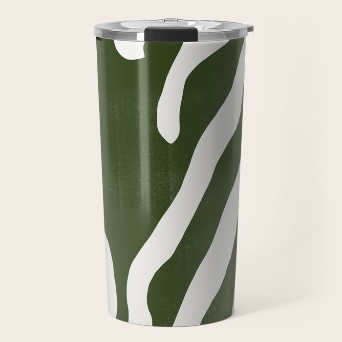 Alga, Seaweed, Green Plant Travel Mug Gallery Image 1