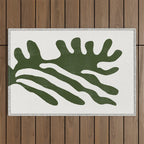 Alga, Seaweed, Green Plant Outdoor Rug Gallery Image 1