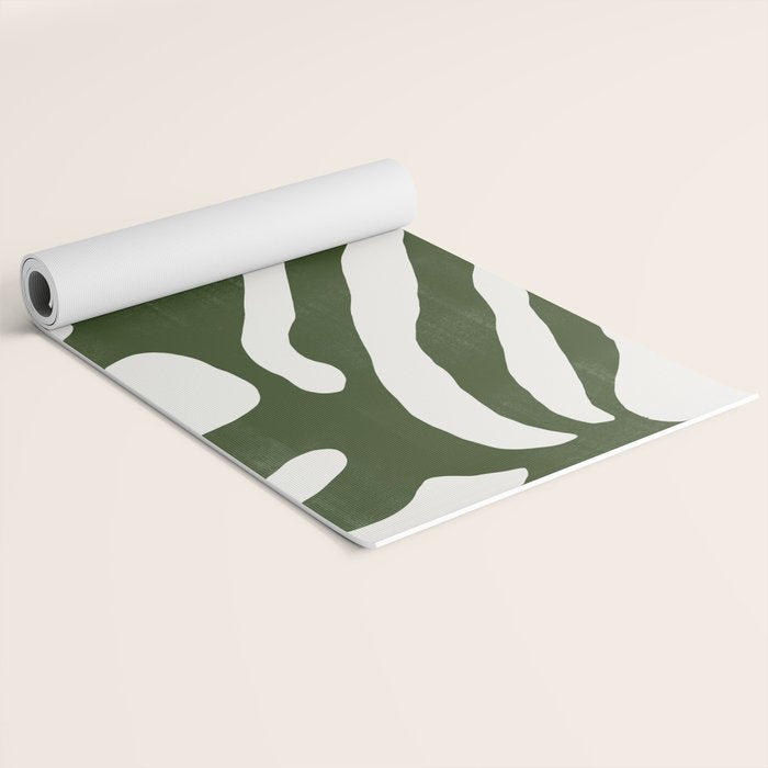 Alga, Seaweed, Green Plant Yoga Mat Gallery Image 2