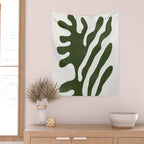 Alga, Seaweed, Green Plant Wall Tapestry Gallery Image 2