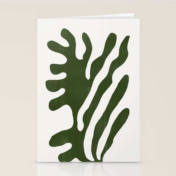 Alga, Seaweed, Green Plant Stationery Card Gallery Image 2
