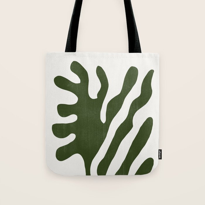 Alga, Seaweed, Green Plant Tote Bag Gallery Image 1