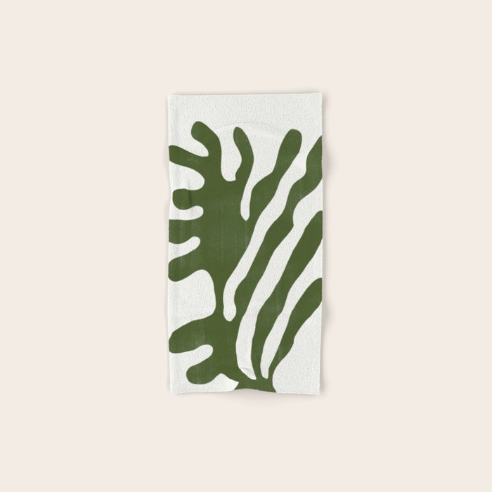 Alga, Seaweed, Green Plant Bath Towel Gallery Image 1