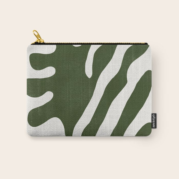 Alga, Seaweed, Green Plant Carry All Pouch Gallery Image 1