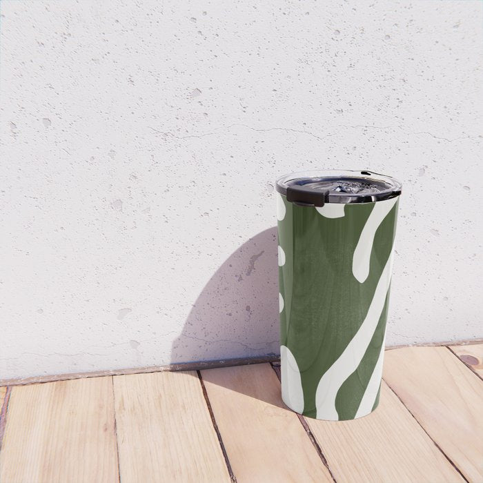 Alga, Seaweed, Green Plant Travel Mug Gallery Image 4
