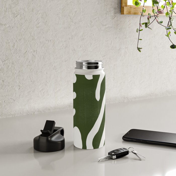 Alga, Seaweed, Green Plant Water Bottle Gallery Image 4