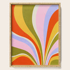 Candy Paint: Sunrise | Mid Century Retro Edition Serving Tray Gallery Image 1