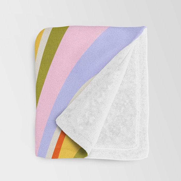 Candy Paint: Sunrise | Mid Century Retro Edition Throw Blanket Gallery Image 3