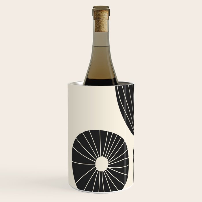 Abstract Flowers Wine Chiller Gallery Image 2