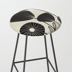 Abstract Flowers Stool Gallery Image 2