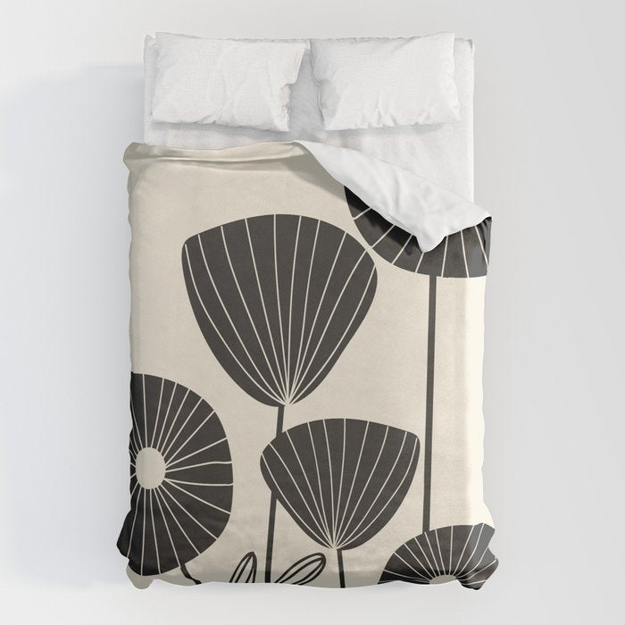 Abstract Flowers Duvet Cover Gallery Image 6