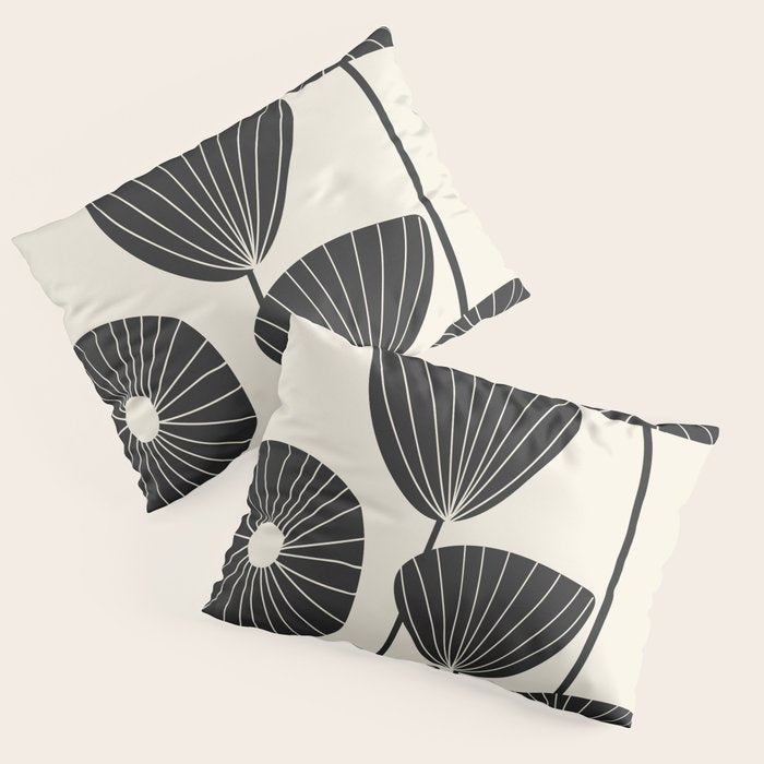 Abstract Flowers Pillow Sham Gallery Image 1