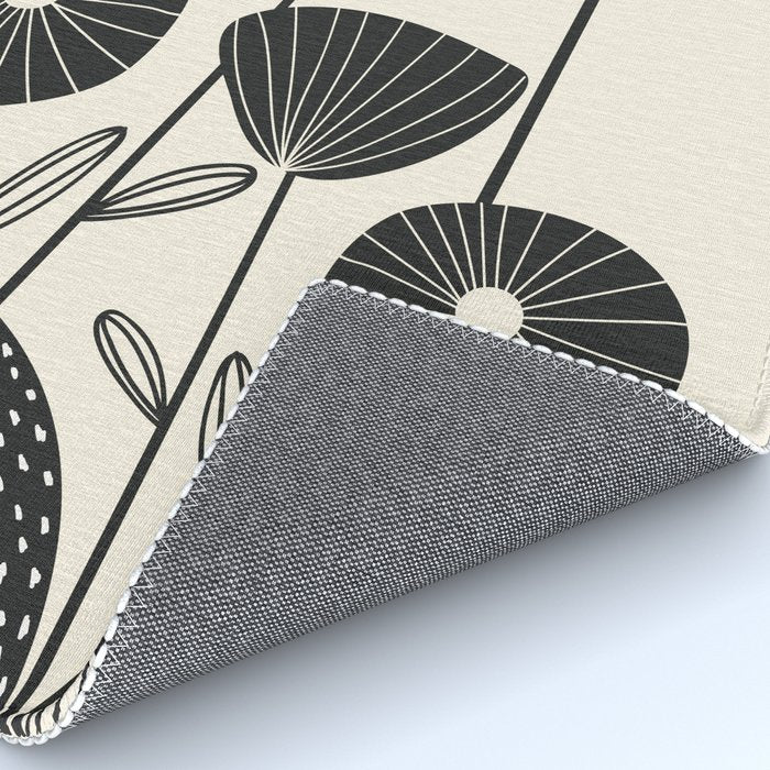 Abstract Flowers Rug Gallery Image 4