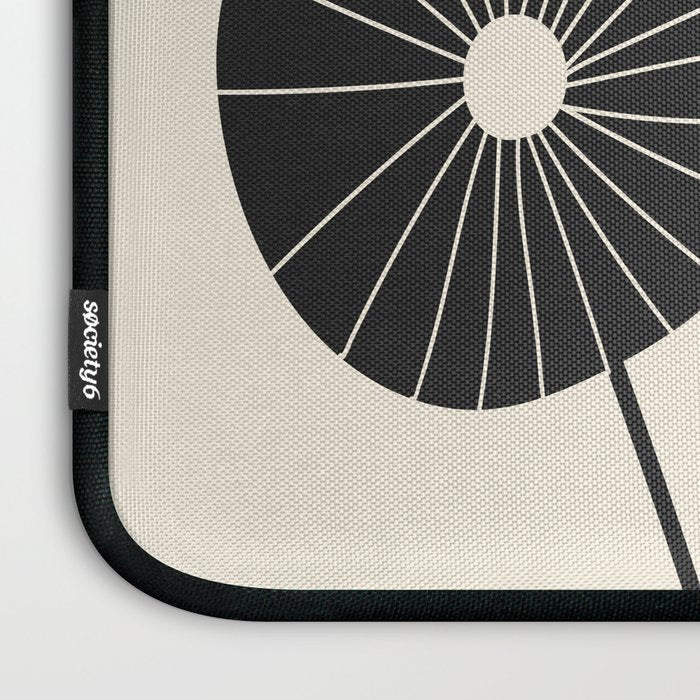 Abstract Flowers Laptop Sleeve Gallery Image 3