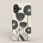 Abstract Flowers iPhone Case Gallery Image 1