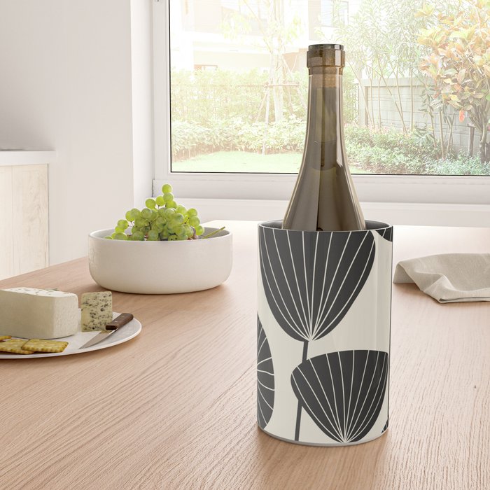 Abstract Flowers Wine Chiller Gallery Image 4
