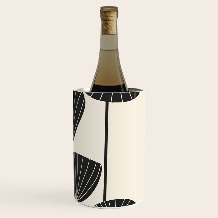 Abstract Flowers Wine Chiller Gallery Image 3