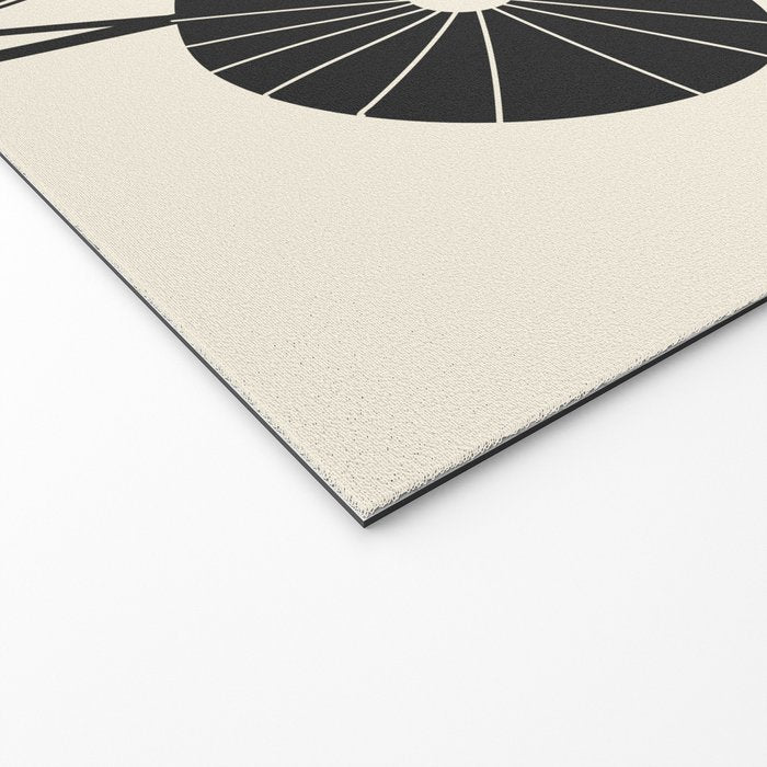 Abstract Flowers Welcome Mat Gallery Image 2
