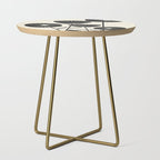 Abstract Flowers Side Table Gallery Image 1